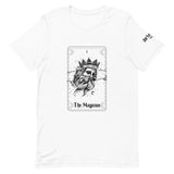 Magician Card - Front & Back - Unisex T-Shirt - White