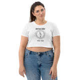 Fortune Teller Venice Beach - White - Organic Crop Top