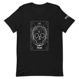 Death Card- Front & Back - Unisex T-Shirt - Black