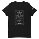 Devil Card- Front & Back - Unisex T-Shirt - Black