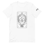 Death Card - Front & Back - Unisex T-Shirt - White